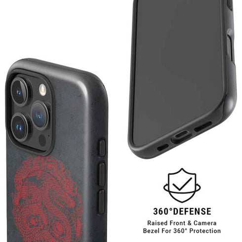 Red Dragon iPhone 16 Pro Magsafe Impact Case